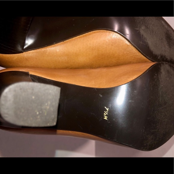 Enzo Angiolini Leather Heeled Loafers! Classic! - Picture 4 of 6